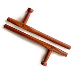 Kensho Tonfa pair handle and body exotic wood